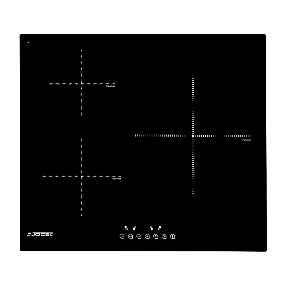 Placa de cocina inducción 3 zonas, JOCEL, JP3EI009111