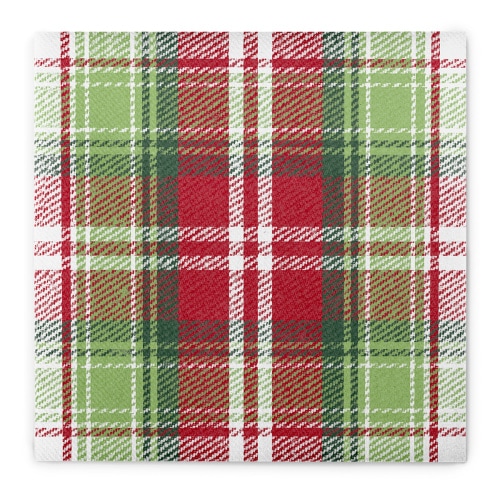 Sovie HOME Serviette Lindi aus Linclass® Airlaid 40 x 40 cm, 12 Stück - Weihnachten Streifen Karos