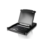 thumbnail of ATEN CL5708M 43cm LCD KVM Switch, USB-PS/2,VGA, 8 Port, UK-Layout