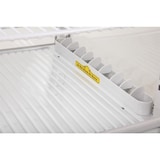 thumbnail of Vitrina refrigerada con 1 puerta, 3 estantes, plástico/cristal, 88,5 x 42,8 x 38,6 cm, refrigeración por aire, 68 L, blanca, Polar G619