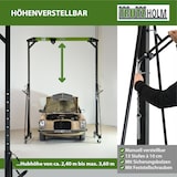 thumbnail of Portalkran mit Laufkatze Tragkraft 1 t Stahl Hubhöhe 2400 - 3600 mm Durchfahrtsbreite Kran 2400 mm