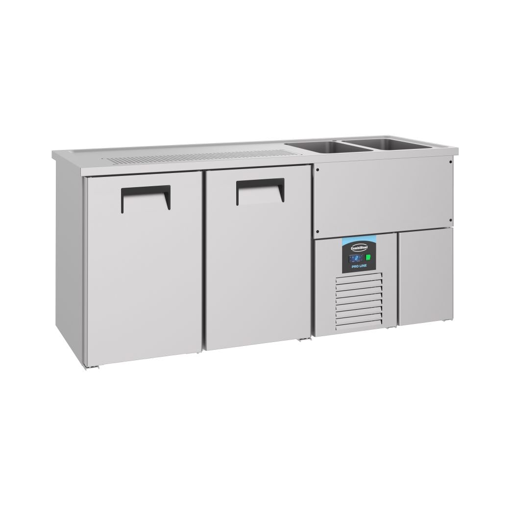 Combisteel biertoog, 2 deuren