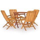 thumbnail of Helloshop26 - Conjunto de comedor exterior/jardín de 5 piezas de madera maciza de teca 02_0014293