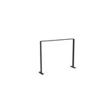 thumbnail of Fahrrad Anlehnbügel 9611 | Flachstahl lackiert RAL 7016 | Fahrradständer für 2 Fahrräder zum Aufdübeln