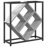 thumbnail of vidaXL Weinregal Grau 51 x 18 x 52,5 cm Holzwerkstoff