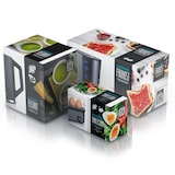 thumbnail of Arendo Frühstücks-Set in grau Wasserkocher / Toaster / Eierkocher