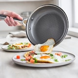 thumbnail of Poêle Apex 24 cm -  Argent / Métallique Rond Acier Inoxydable (inox  Greenpan 43.00x26.00 cm