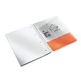 thumbnail of Collegeblock WOW A4, kariert, schwarz, 4-fach gelocht, mikroperforiert, 80 Blatt, 80 g/m², 307 x 240 x 20 mm