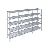 thumbnail of Tournus Equipement Rayonnage à clayettes amovibles 5 niveaux 205 x 337,2 x 50 cm Tournus - ALN3372