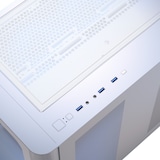 thumbnail of AEROCOOL ADVANCED TECHNOLOGIES Geh Midi P500C-G-WT-v1 o.N. Full Tempered Glas Wh - Gehäuse