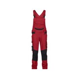 thumbnail of DASSY® Tronix Next Stretch-Latzhose | D-FX Flex | GRS ≥65 % recycelt | 4-Way Stretch | EN 14404 | Art.-Nr. 400169 rot/schwarz 56 STANDARD
