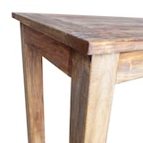 thumbnail of Mesa de comedor de madera maciza de caoba 120x60x77 cm
