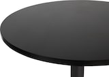 thumbnail of DELUKE® 2in1 Stehtisch Höhenverstellbar Ø 60cm CHERI 106cm Hoch, Metall Gestell Bistrotisch Gastro Bartisch Rund Outdoor Bistrotisch Schwarz-Schwarz