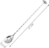 thumbnail of METRO Professional Cuchara de bar con mortero, 27 cm, acero inoxidable 18/10