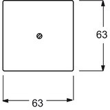 thumbnail of Busch-Jaeger Zentralscheibe anth 1745-81 2CKA001710A3624