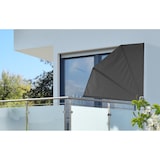 thumbnail of Balkon Sichtschutz Windschutz Sonnenschutz Fächer klappbar 1,2x1,2m 60252