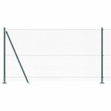 thumbnail of vidaXL Zaunpfosten Grün 50 x 1,2 m (25 x 25 mm Gitter) Stahl und PVC