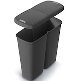 thumbnail of KEDEN® Mülleimer Küche 50L 2 Fächer mit Deckel Grau Grün