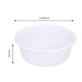 thumbnail of GILAC Cuvette ronde - 7.5 L - Blanc G606721