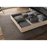 thumbnail of Cama con almacenaje Azelia 190x190 arena
