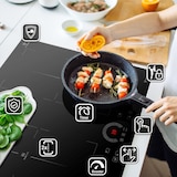 thumbnail of KKT KOLBE Induktionskochfeld Autark 59 cm 8,2 kW 4 Zonen 9 Stufen 2 Flexzonen