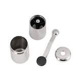 thumbnail of alessi slow coffee kt01 koffiemolen van verchroomd staal, hoogte 21 cm, diameter 16 cm