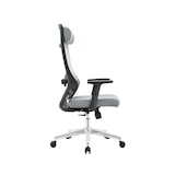 thumbnail of OfficeSense OS110 Ergonomischer Bürostuhl – Mesh Bürostuhl – NEN1335-zertifiziert – Erwachsene – Kopfstütze – Rückenstütze – Grau
