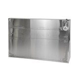 thumbnail of KBS Wandhaube Trapezform 2400x1100x450 mm Flammschutzfilter Typ F1 Edelstahl