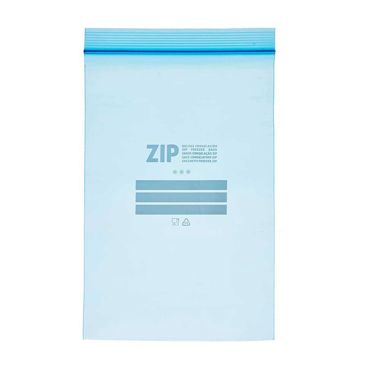 San Ignacio LEKNES - 16 Gefrierbeutel mit Reißverschluss 17 x 25cm