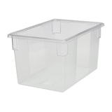 thumbnail of Rubbermaid transparenter Lebensmittelbehälter | 81,5 Liter, HxBxT 38x45,7x66cm | Polycarbonat | Transparent von PROREGAL