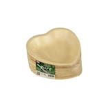 thumbnail of PAPSTAR 100 Teller, Palmblatt "pure" 15,5 cm x 3 cm "Herz"