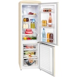 thumbnail of Exquisit Retro Kühl-Gefrierkombination RKGC250-70-H-160E magnolienweiss, 244 l Fassungsvermögen