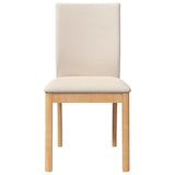thumbnail of vidaXL Esszimmerstühle mit Kissen 2 Stk. Massivholz Gummibaum