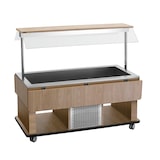 thumbnail of Gekoelde buffetwagen KIDS | 4x 1/1 GN | Statisch | LED verlichting | 230V | 1420x1150x1150(h)mm