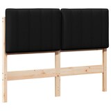 thumbnail of vidaXL Gepolstertes Kopfteil mit Kopfteil Braun und Schwarz 120 cm