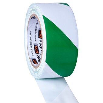 Tarifold Nastro segnaletico adesivo, bianco/verde