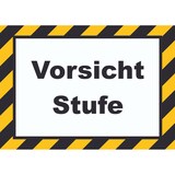 thumbnail of Vorsicht Stufe Schild A0 (841x1189mm)