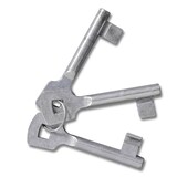 thumbnail of vidaXL Mesh-Gartentor Verzinkter Stahl Grau : Größe - 289 x 200 cm