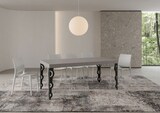 thumbnail of Karamay Premium Cashmere Ausziehtisch 180/440x90 cm mit anthrazitfarbenen Beinen
