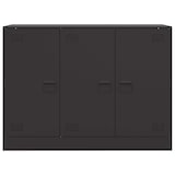 thumbnail of vidaXL Dressoir 99x39x73 cm staal zwart