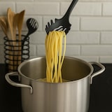 thumbnail of WellHome - Juego de 3 Sartenes Ø16//20/24cm de Aluminio prensado en Bronce metalizado con Juego de 6 Utensilios de cocina en PBT color Negro