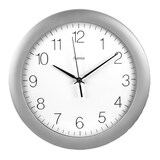 thumbnail of Wanduhr Teneriffa 00185872 30cm silber