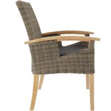 thumbnail of tectake Tavolo in rattan Foggia con 6 sedie Rosarno - naturale - 404860