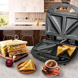 thumbnail of Camry CR3024  Sandwichera Doble 3 en 1, Placas Intercambiables, Sandwich Tostadora, Gofrera Gofres Belgas, Grill Plancha para Carne y Pescado,  1000W