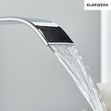 thumbnail of ROSA | Premium hotel waterval badkamerkraan chroom | Gastronomie RVS mengkraan wastafel | Design kraan hoekig
