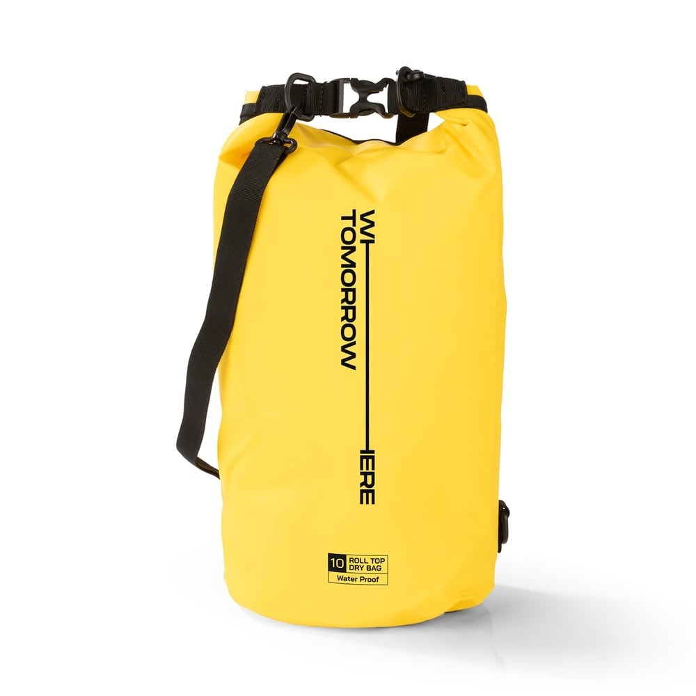 Where Tomorrow PVC dry bag - Style 02 - 10L - gelb