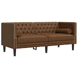 thumbnail of vidaXL 2-tlg. Chesterfield-Sofa-Set Braun Kunstleder Wildleder-Optik