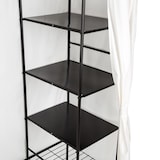 thumbnail of Metall-Garderobenschrank mit Vorhang 112x207x57cm