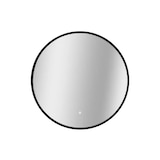 thumbnail of Mirlux Badkamerspiegel met LED Verlichting & Verwarming – Wandspiegel Rond – Anti Condens Douchespiegel - Mat Zwart - 80CM
