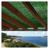 thumbnail of Rede de sombra 95% 120gr Lona de sombra Verde 1x10m Metros-HERSIG